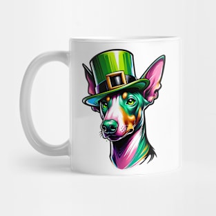 Cirneco dell'Etna Celebrates Saint Patrick's Day Mug